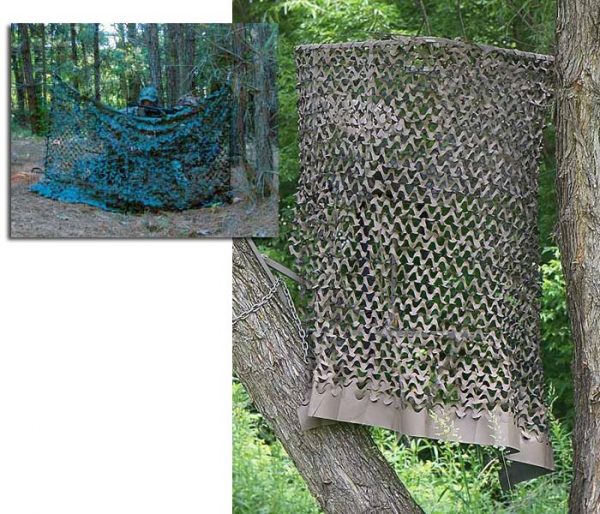 Leafcut Hunting Ground Blind, 1-Man Ladder Tree Stand or Tripod (6' x 57")