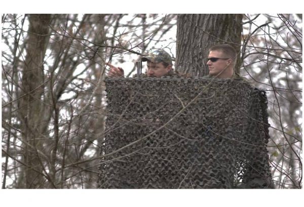 Two Man Ladder Leafcut Hunting Blind Cover (8' x 57")